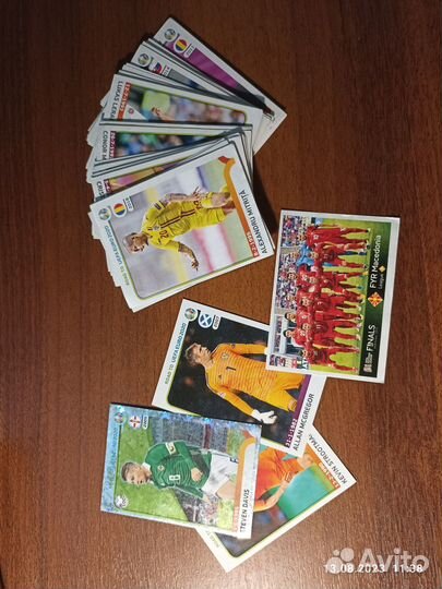 Наклейки Panini Road to uefa Euro 2020