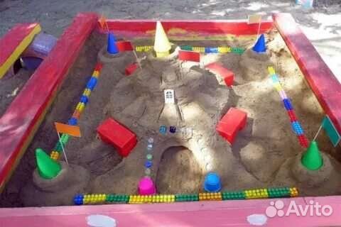 Кварцевый песок для песочницы