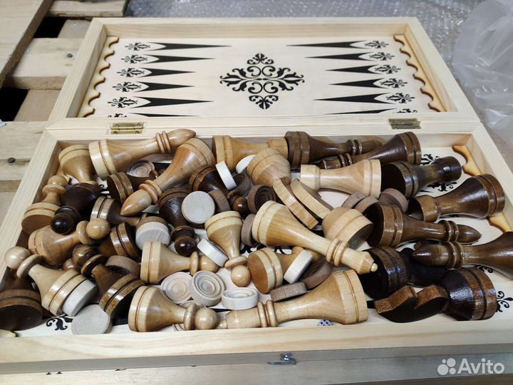 3в1 шахматы, нарды, шашки