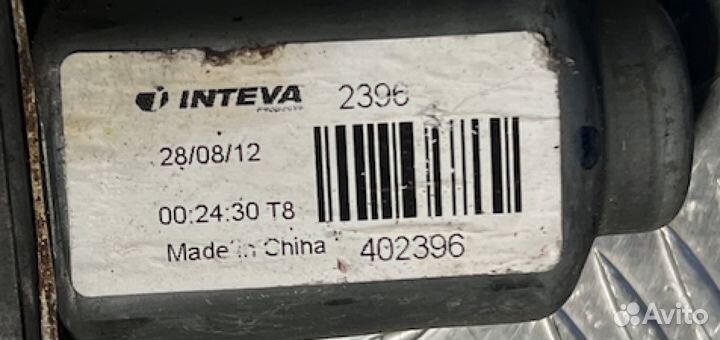 Стеклоподъемник Hyundai Solaris