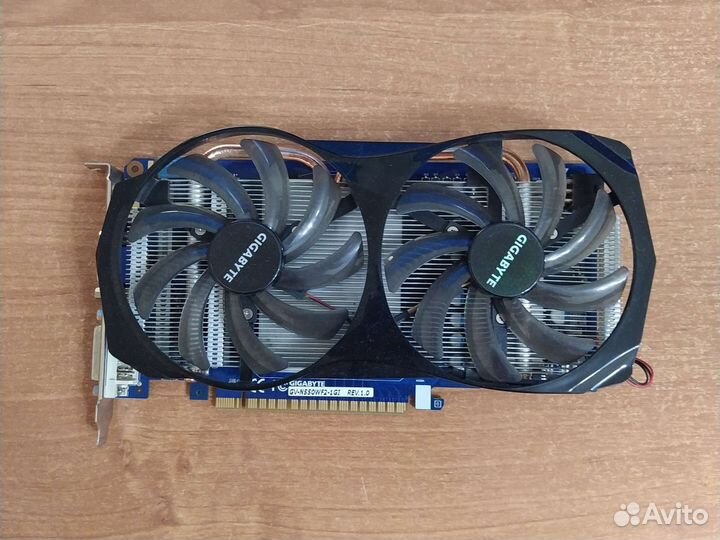 Видеокарта Gigabyte GeForce gtx 550 ti