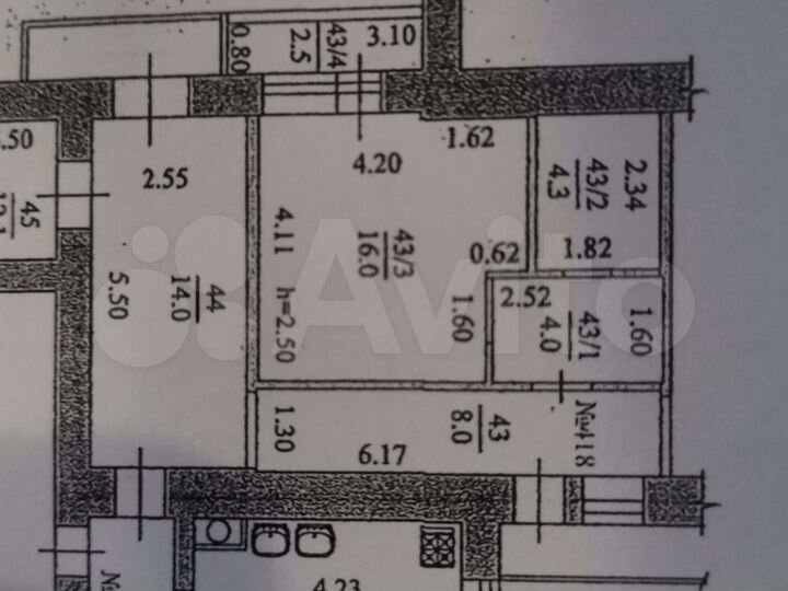 Квартира-студия, 25 м², 4/9 эт.