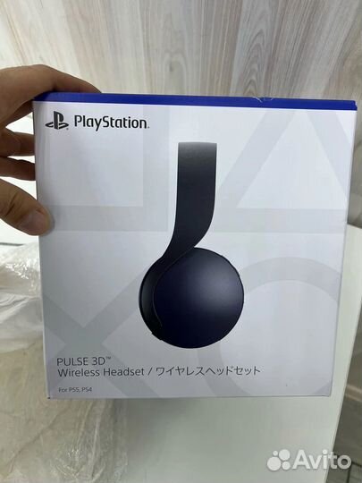 Наушники Sony pulse 3D черные