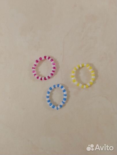 Колечки из бисера
