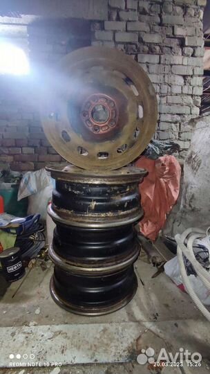 Штампованные Диски r15 на ford focus 2