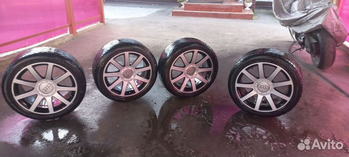 Диски с резиной на audi r18