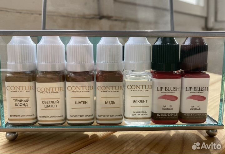 Пигменты Contur и Lip Blush для татуажа (новые)
