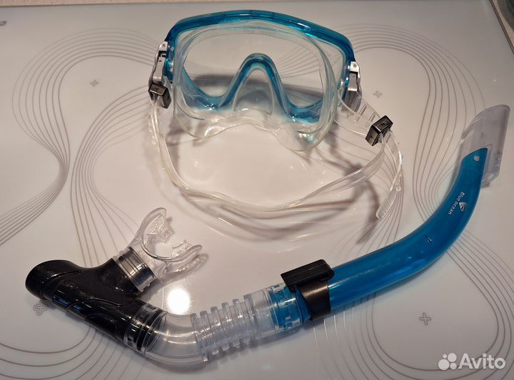 Маска для плавания с трубкой