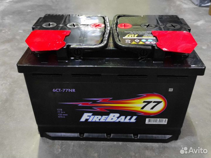 Аккумулятор для авто FireBall 77 оп