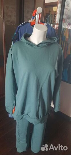 Новый спорт костюм 46-50 размер Oversize