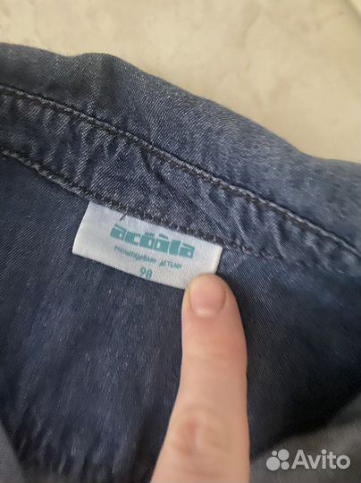 Рубашка детская для мальчиков 98-110