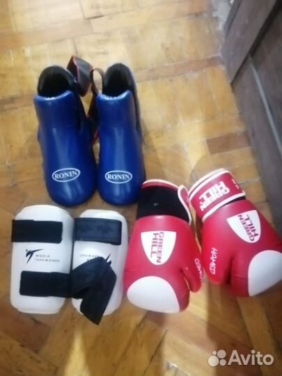 Экипировка для кикбоксинга, бокса