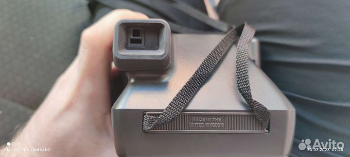 Polaroid 636 closeup