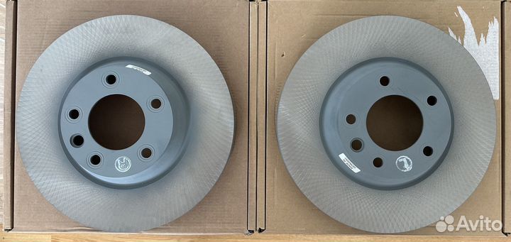 Диск тормозной передний правый Porsche Cayenne 955