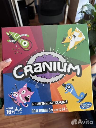Cranium настольная игра hasbro новая