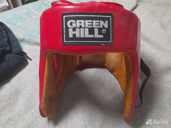 Боксерский шлем green hill