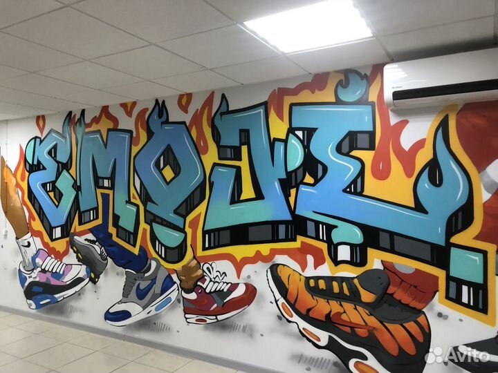 Художник роспись стен