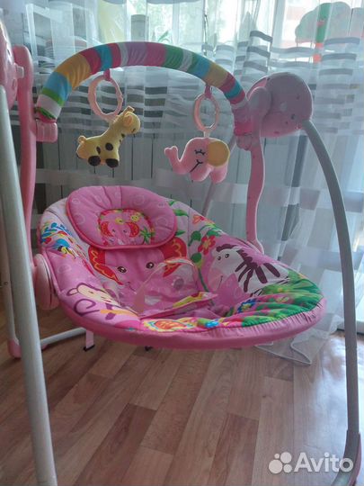 Музыкальная детская качеля