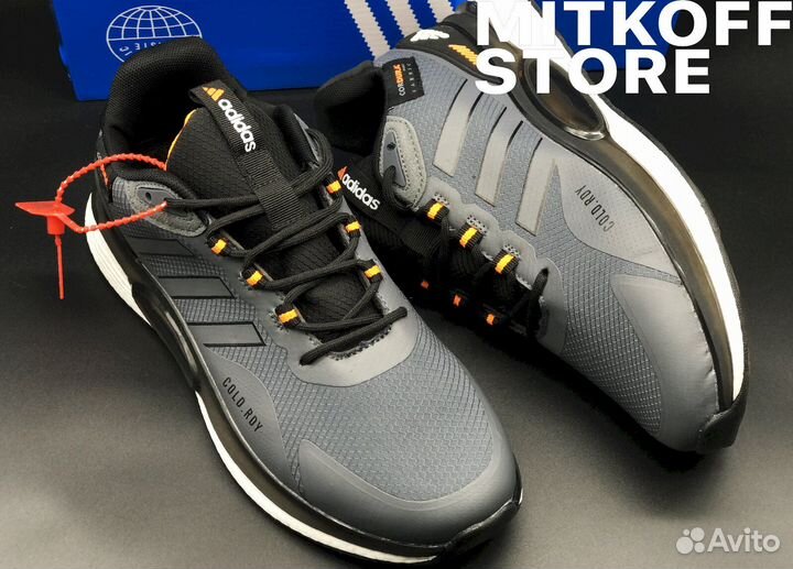 Adidas Серые Кроссовки, 41-45 размер, в Коробке