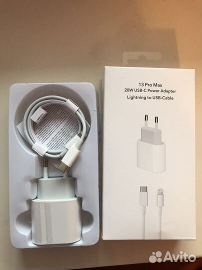 Зарядник для iPhone, Type-C 20w быстрая зарядка