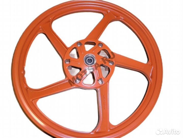 Обод 18 передний литой оранжевый (1,6-18) hero
