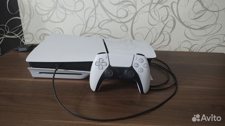 Ps5 slim с дисководом+ гарантия+ SSD 2 TB