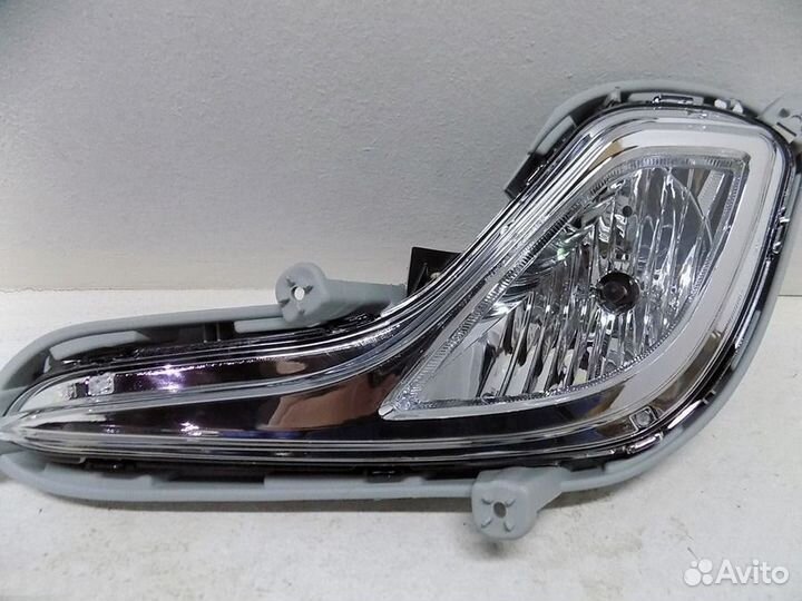 Противотуманная Птф фара левая Хендай Солярис 2010