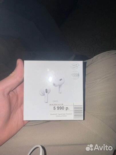 Беспроводные наушники новые