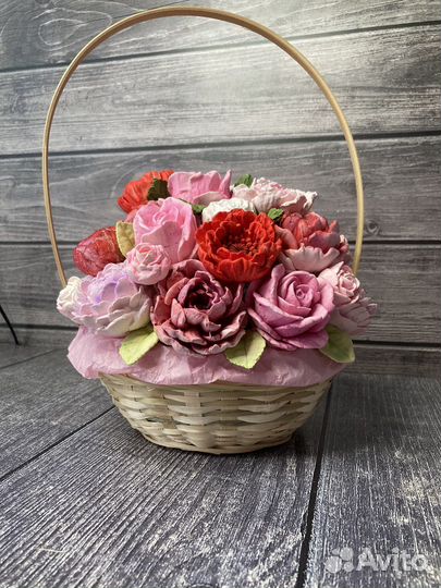 Букет из зефира Зефир Цветы