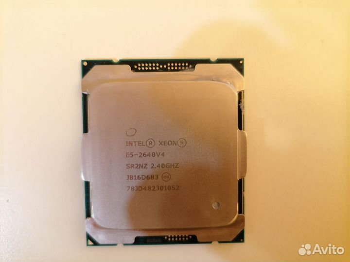 Процессор xeon E5-2640v4