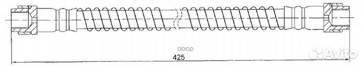 Шланг торм. для а/м VW Touareg (02) /II (10) /Audi