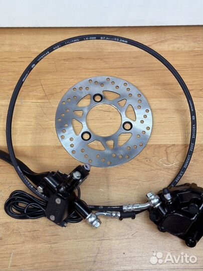 Гидравлика комплект (передняя) на электровелосипед