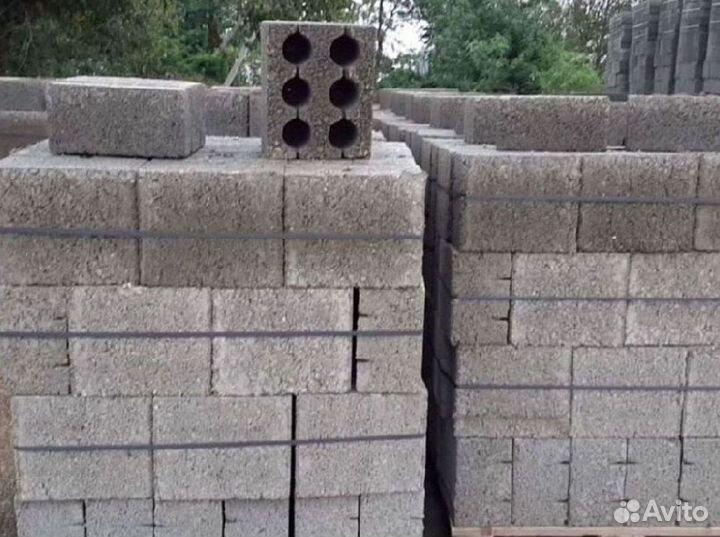 Блок керамзитобетонный 25