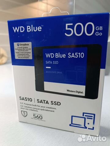 SSD WD blue 500GB