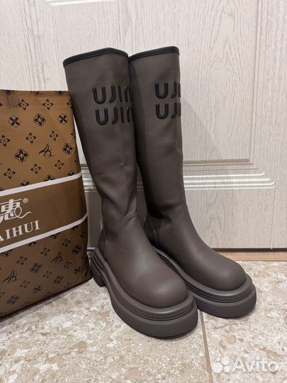 Сапоги осень весна женские