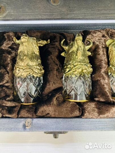 Набор стопок-перевертышей головы животных