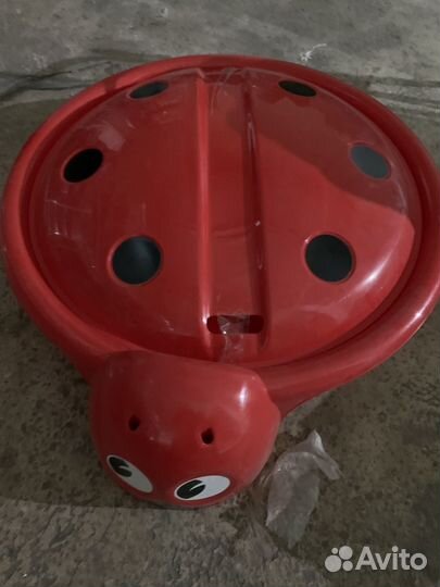 Песочница -бассейн Божья коровка