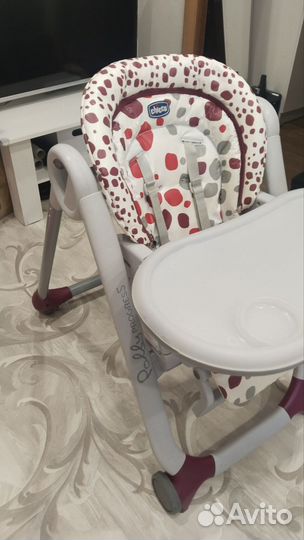 Стульчик для кормления chicco polly progress 5