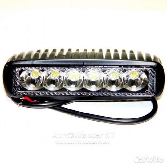 Светодиодная фара мощность18W 159,8*63*45,2мм IP68