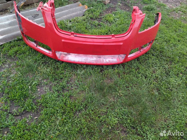Бампер skoda fabia оригинал