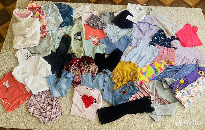 Фирменные вещи пакетом на рост 116,122,128