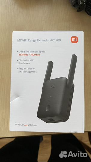 Усилитель сигнала Mi WiFi Range Extender AC1200
