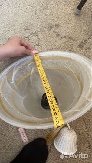 Люстра потолочная подвесная бу