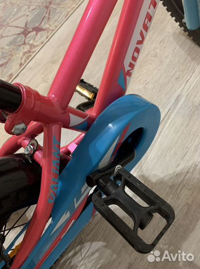Детский велосипед novatrack 14 valiant фуксия