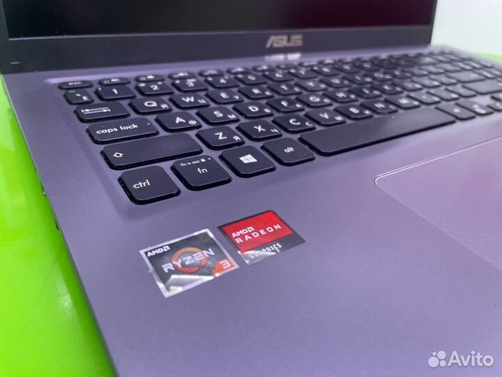 Мощный быстрый новый ноутбук Asus на ryzen