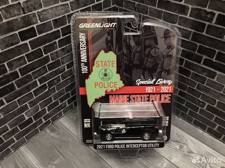 Greenlight 1/64 Ford Police Interceptor 2021г