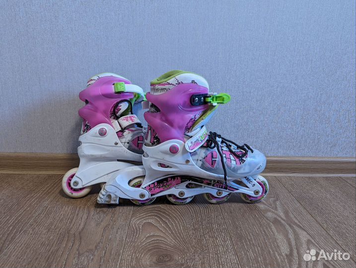 Коньки роликовые размер 34-37