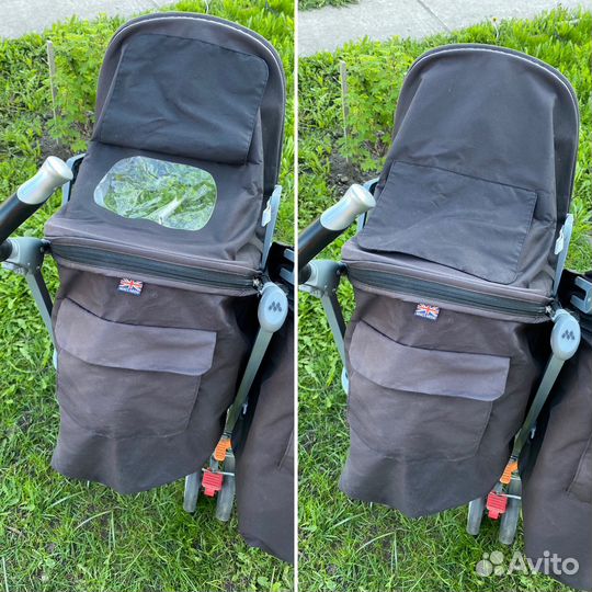 Коляска трость для двойни Maclaren Twin Techno