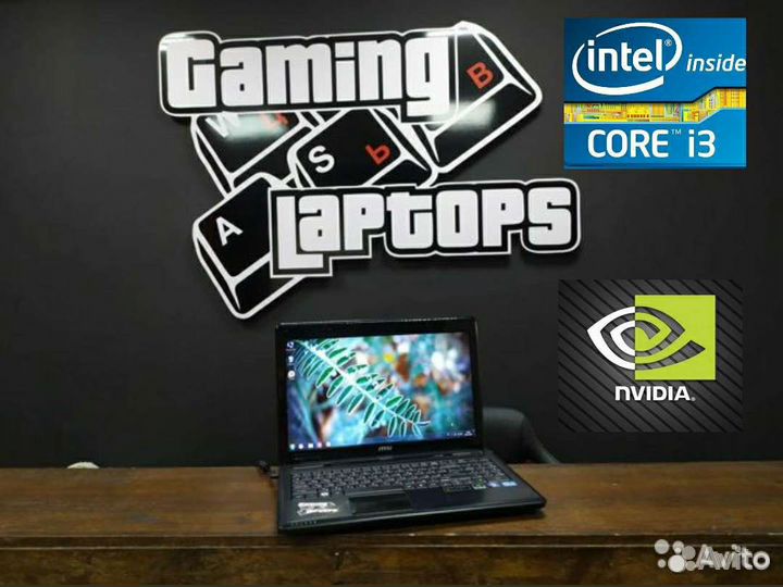 Ноутбук MSI / Core i3
