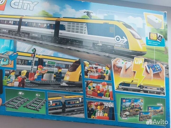 Lego City trains Пассажирский поезд 60197